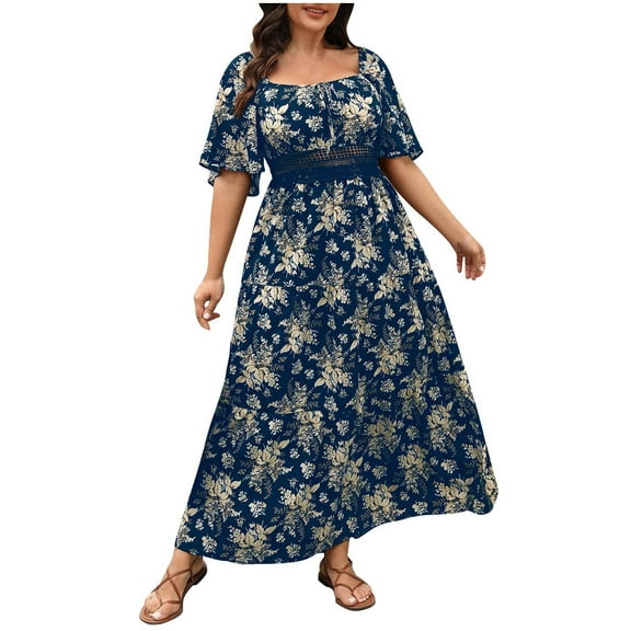 Womens Vintage Velvet Gothic Dresses Lace Printed Patchwork Long Sleeve V-Neck Slim Fit Fishtail Dress