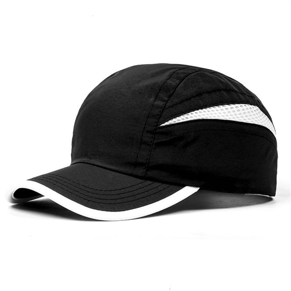 Womens Visor Hats AURORADY Daily Hats Baseball Caps Cycling Sports Hiking Unisex Baseball Caps, Black One Size Visors