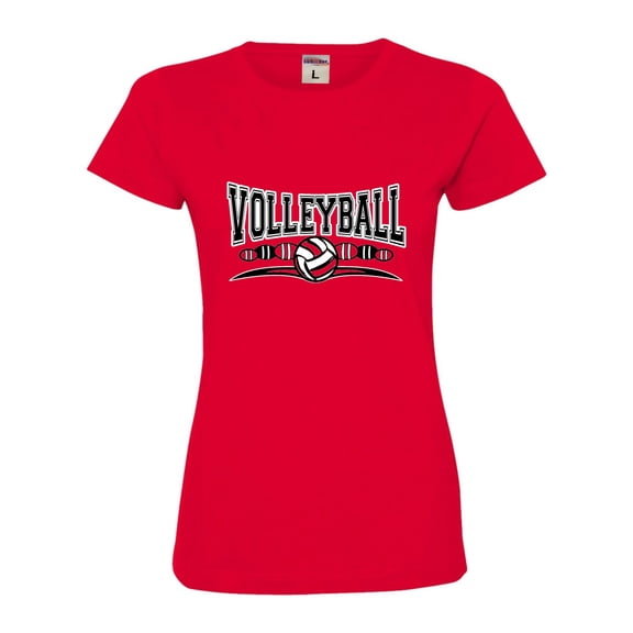 Womens Volleyball Cool Design Deluxe Soft T-Shirt