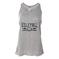 thumbnail image 1 of Womens Volleyball Cool Design Flowy Racerback Tank Top T-Shirt, 1 of 1