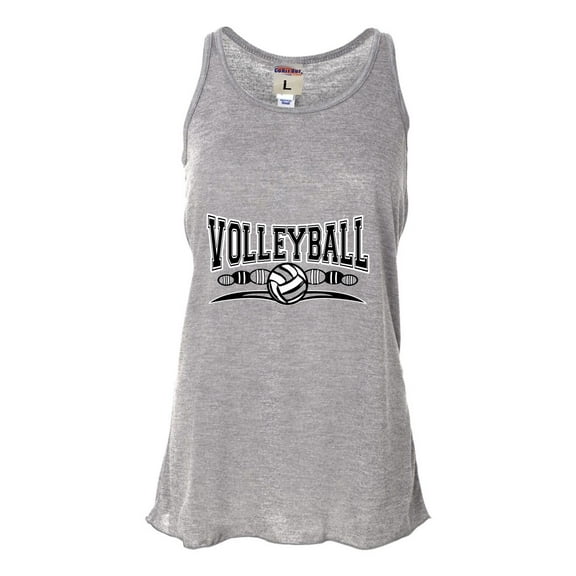 Womens Volleyball Cool Design Flowy Racerback Tank Top T-Shirt