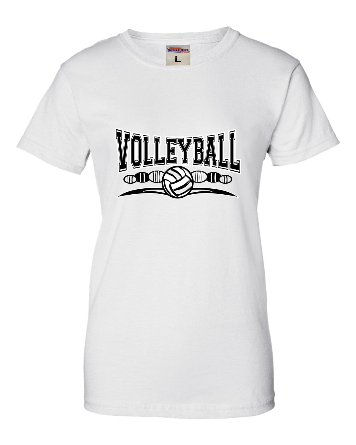 Womens Volleyball Cool Design T-Shirt