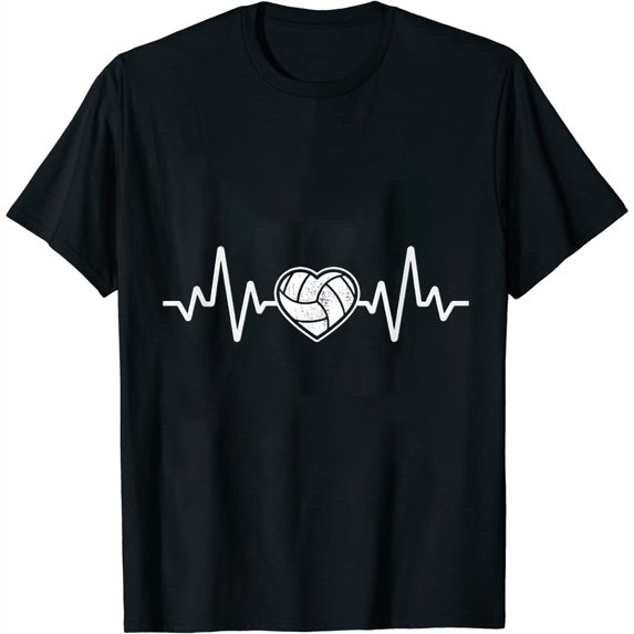 Womens Volleyball Gifts T-Shirt Black 2XL