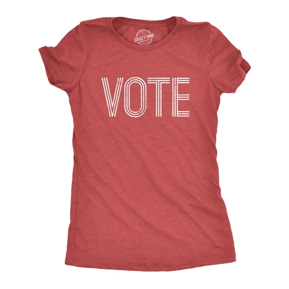 Womens Vote T Shirt Election USA America Graphic Novelty Tee Womens Graphic Tees