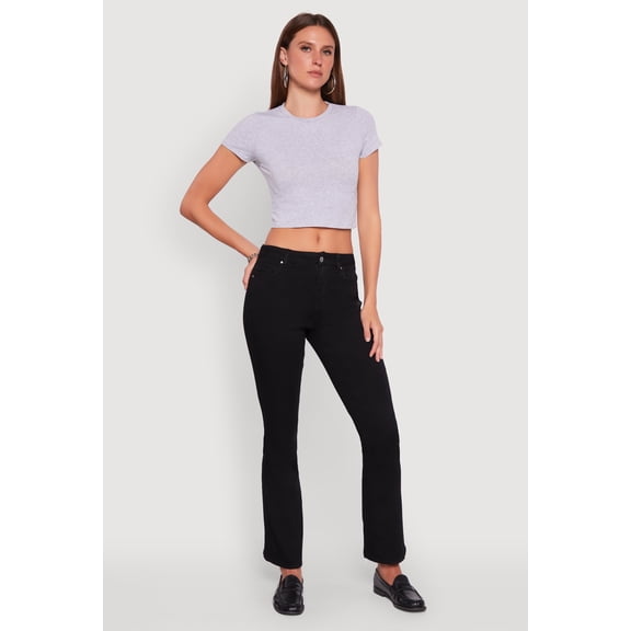 Womens WAX Boot Cut Jeans