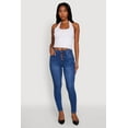 thumbnail image 1 of Womens WAX Button Fly Skinny Jeans, 1 of 5