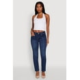 thumbnail image 1 of Womens WAX Slim Straight High Rise Jeans, 1 of 5