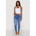 thumbnail image 1 of Womens WAX Stretch High Waisted Skinny Ankle Jeans, 1 of 5