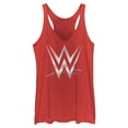 thumbnail image 1 of Womens WWE Chrome Logo Racerback Tank, 1 of 4