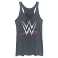 thumbnail image 1 of Womens WWE Chrome Logo Racerback Tank, 1 of 4
