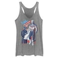 thumbnail image 1 of Womens WWE Cody Rhodes Patriotic Pose Racerback Tank, 1 of 4