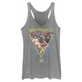 thumbnail image 1 of Womens WWE Retro Wrestlers Triangle Racerback Tank, 1 of 4