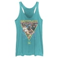 thumbnail image 1 of Womens WWE Retro Wrestlers Triangle Racerback Tank, 1 of 4