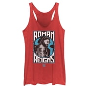 Womens WWE Roman Reigns Poster Racerback Tank