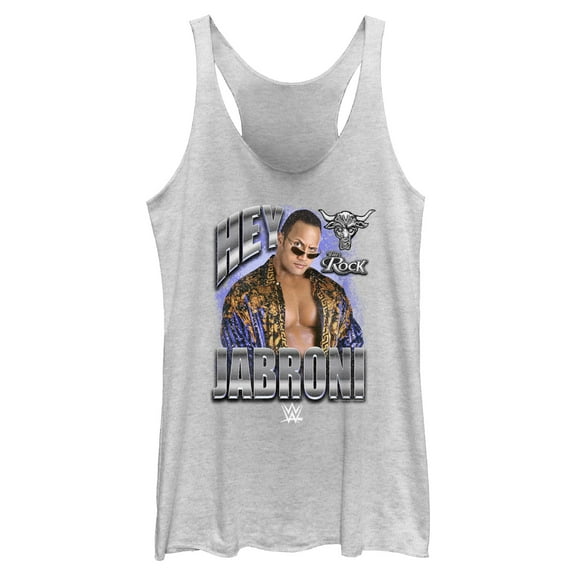 Womens WWE The Rock Hey Jabroni Racerback Tank