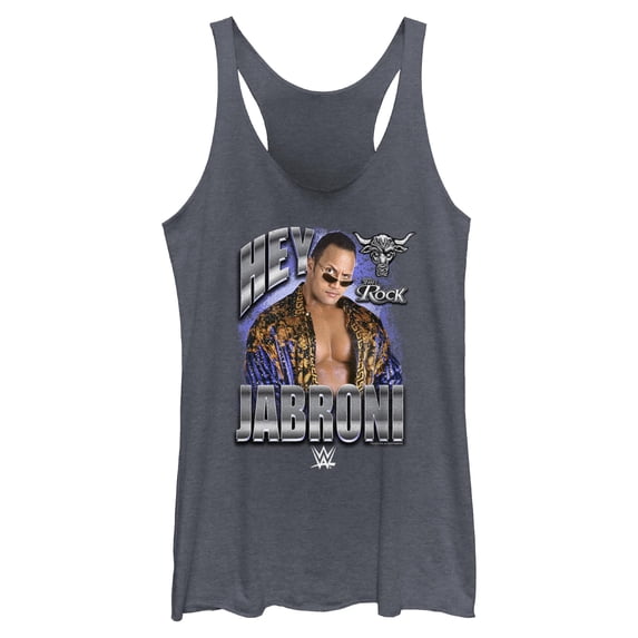 Womens WWE The Rock Hey Jabroni Racerback Tank