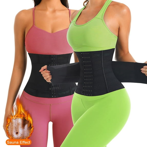 Womens Waist Trainer Sport Belt Abdominal Support Sweat Waist Trimmer Workout Fitness Girdle