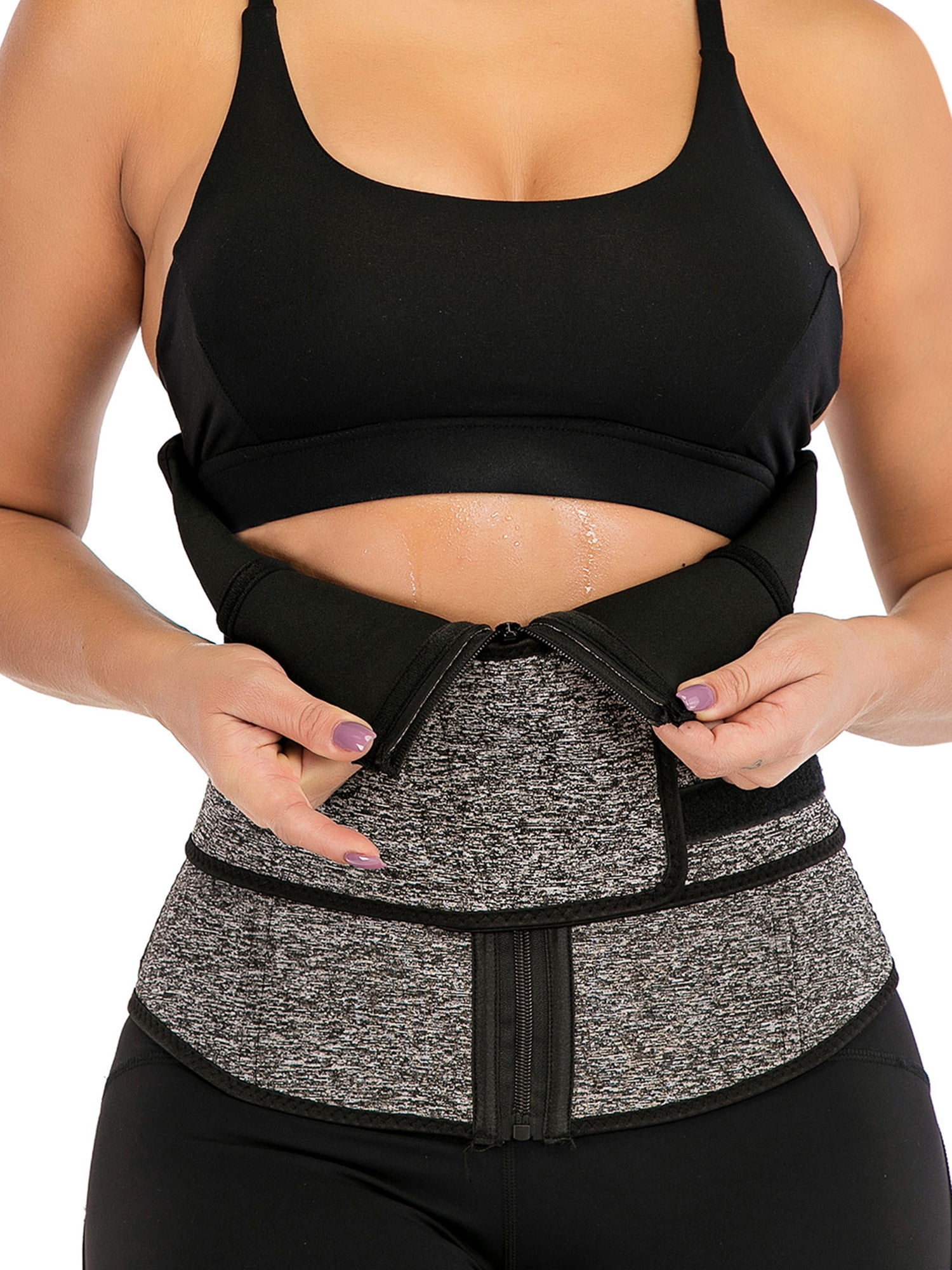 Triple belt Snatch and Sweat Waist Trainer –