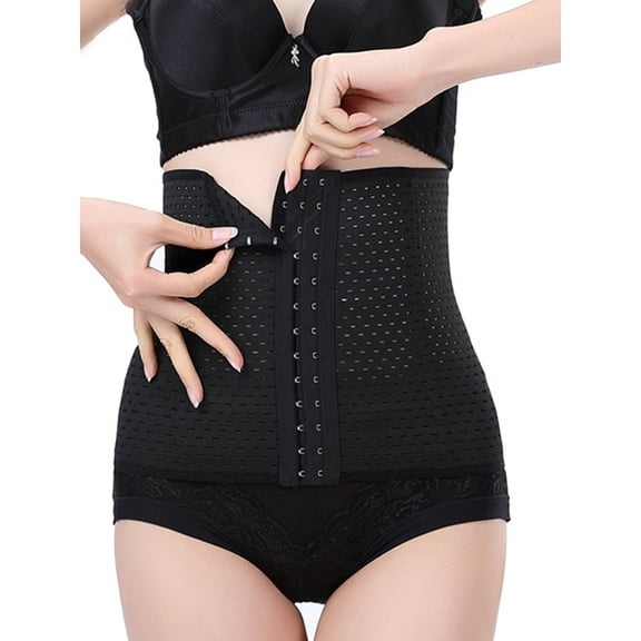 Womens Ultra Firm Control Slimming Body Shaper weat Waist Trimmer Waist Trimmer Belt Body Trainer