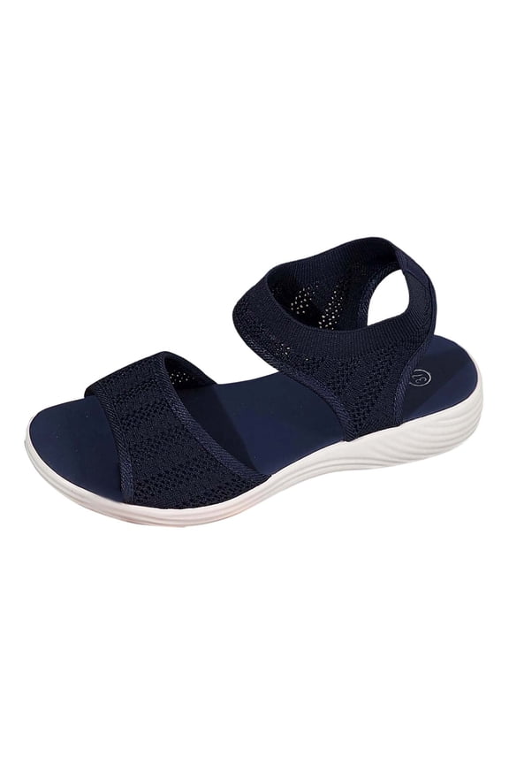 Womens Walking Hiking Sandals Comfortable Arch Support Non Slip Adjustable Straps Cushioned Footbed Platform Sport Water Sandals Summer