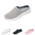 thumbnail image 1 of Womens Walking Shoes Breathable Mesh Mules Sneakers Open Back Slip On Slippers Backless Tennis Shoes Non-Slip Lightweight Casual Sports Shoe Green 47, 1 of 9