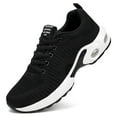 thumbnail image 1 of Womens Walking Shoes Lightweight Breathable Mesh Air Cushion Sneakers, 1 of 7