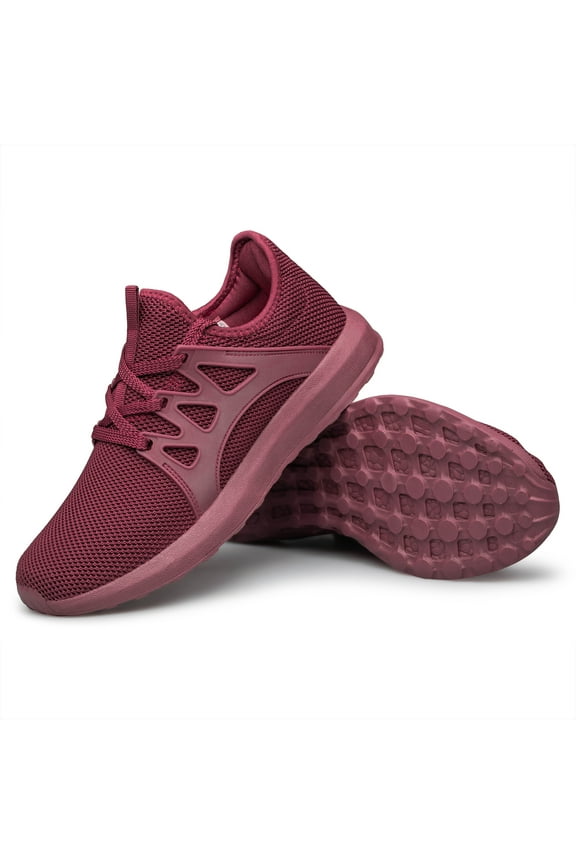 Womens Walking Shoes Non Slip Mesh Sneakers Slip On Sport Running Shoes Casual Gym Work Shoes