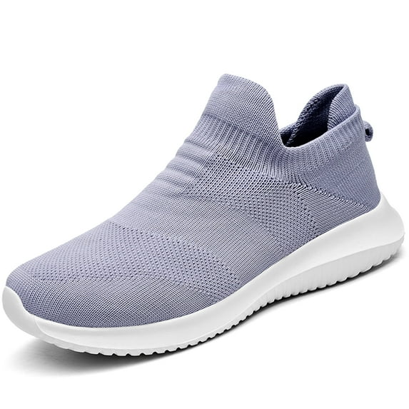 Womens Walking Shoes Sock Sneakers Daily Shoes Slip-on Lightweight Comfortable Breathable