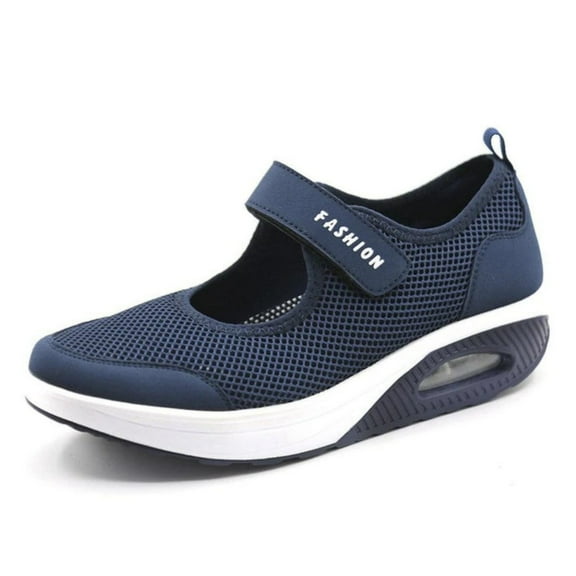 Womens Walking Shoes,Women Fashion Slip On Sequined Loafers Casual Comfortable Lightweight Platform Sneakers Wedge Shoe