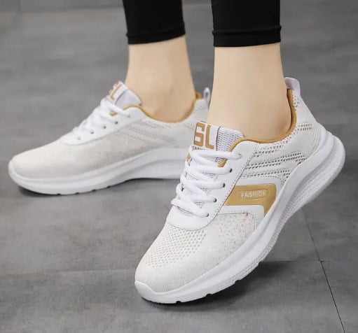 Lower Back Support Shoes Gyeice Women's Air Walking Shoes Arch