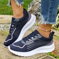 thumbnail image 1 of Womens Walking Sneakers Mesh Breathable Lightweight Walking Shoes Athletic Tennis Running Shoes Non-slip Fashion Sneakers for Women, 1 of 5