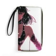 thumbnail image 1 of Womens Wallet Bifold Ladies Cluth Bag Wristlet Wrist Strap Long Purse Jewry Girl Design, 1 of 6
