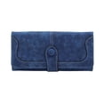 thumbnail image 1 of Womens Wallet Card Holder Small Purses Denim Wallet Vegan Leather Wallet Bifold Clutch Card Organizer Credit Card Storage Wallet Purse Card Holder Organizer, 1 of 2