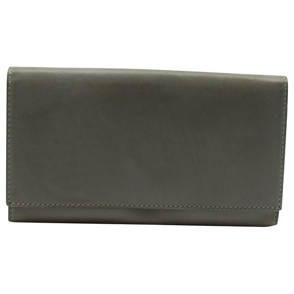 Womens Wallet RFID Blocking Genuine Leather Large Capacity Clutch Purse Smartphone Wallet Credit Card Holder