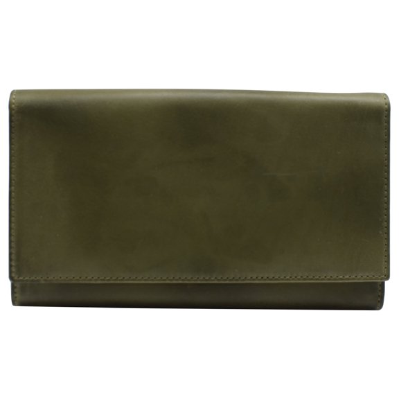 Womens Wallet RFID Blocking Genuine Leather Large Capacity Clutch Purse Smartphone Wallet Credit Card Holder