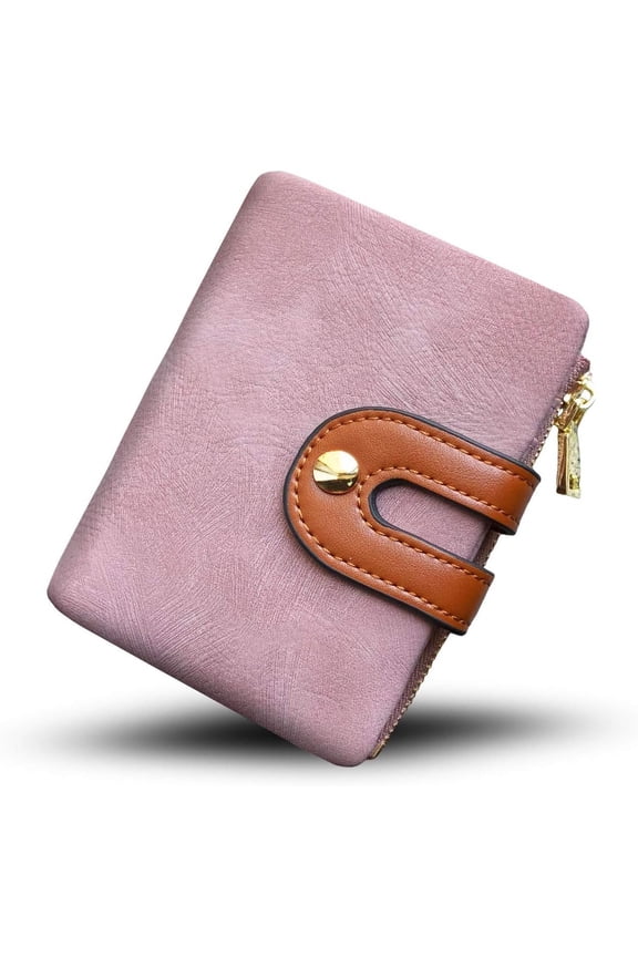 Womens Wallets Bifold Leather Small Wallets for Women Mini Rfid Thin()