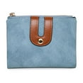 thumbnail image 1 of Womens Wallets Small Rfid Ladies Bifold Wallet With Zipper Coin Pocket,Mini Purse Soft Compact Thin, 1 of 6