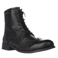 thumbnail image 1 of Womens Wanted Rickey Lace Up Combat Boots - Black, 1 of 7