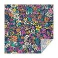 thumbnail image 1 of Pioneer Flower Floral Print Pattern Square Tablecloth,Waterproof Square Table Cover,Wipeable Spillproof Washable Table Cover for Home Kitchen Party Decor 52"x52"(132x132cm), 1 of 6