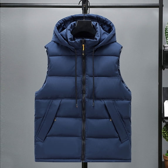 Womens Warm Hooded Down Vest Sleeveless For Extreme Cold Weather Layering Womens Winter Coats