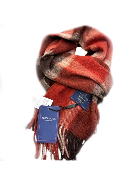 Womens Warm Winter Infinity Scarves Set Blanket Scarf Pure Color 72x12inch