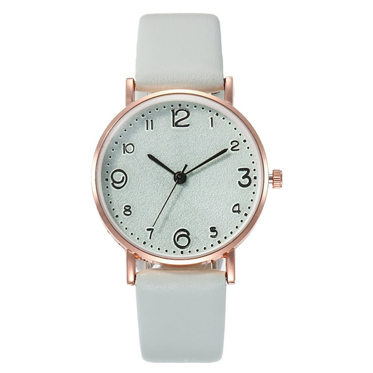 Womens Watches Digital Face Ultra thin Alloy Belt Watch Multi color Face Ladies Watch Mother s Day Gift for Grilfriend Mint Green Walmart