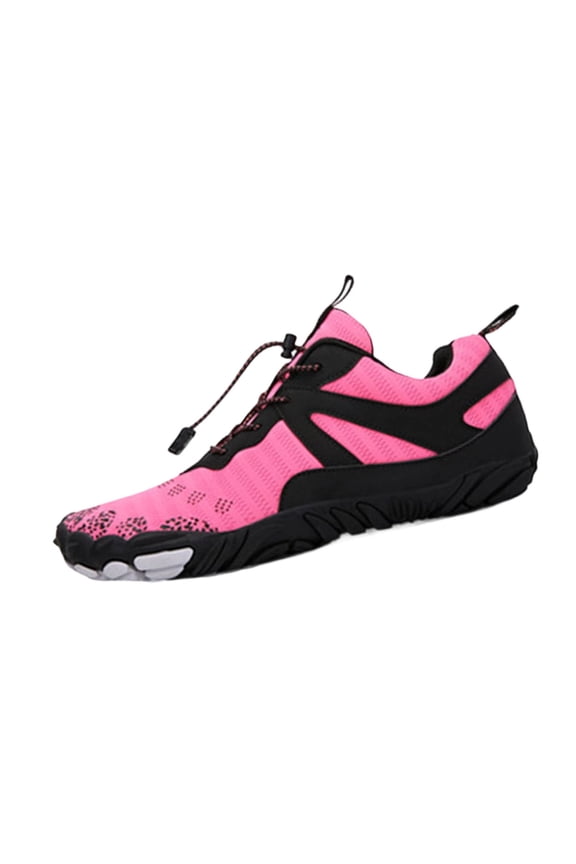 Womens Water Hiking Shoes Quick Dry Barefoot Trail Athletic Non Slip Breathable Lightweight Outdoor Sneakers Pink,Size 6
