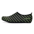 thumbnail image 1 of Womens Water Shoes Barefoot Beach Swim Surf Yoga Lightweight Quick Dry Non Slip Slip on Soft Sole Outdoor Footwear Green 41, 1 of 2