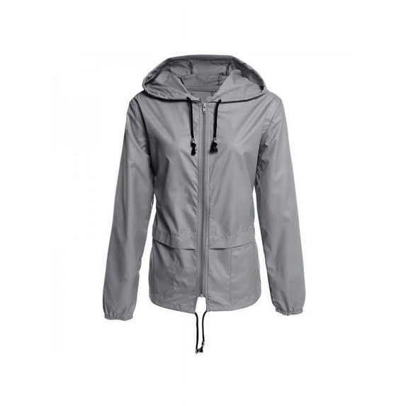 Women Raincoat Wind Waterproof Hooded Rain Outdoor Rain Clothes