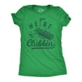 thumbnail image 1 of Womens We Be Clubbin T Shirt Funny Golfing Lovers Golf Club Joke Tee for Ladies Womens Graphic Tees, 1 of 7