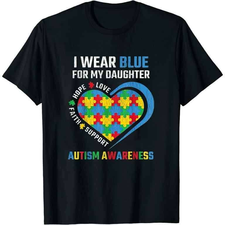 Autistic Autism Awareness Sister Shirts Women Girl Shirt