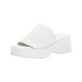 thumbnail image 1 of Womens Wedge SIides Sandals Platform Open Toe Slip On Elastic Band Wedges Shoes, 1 of 3