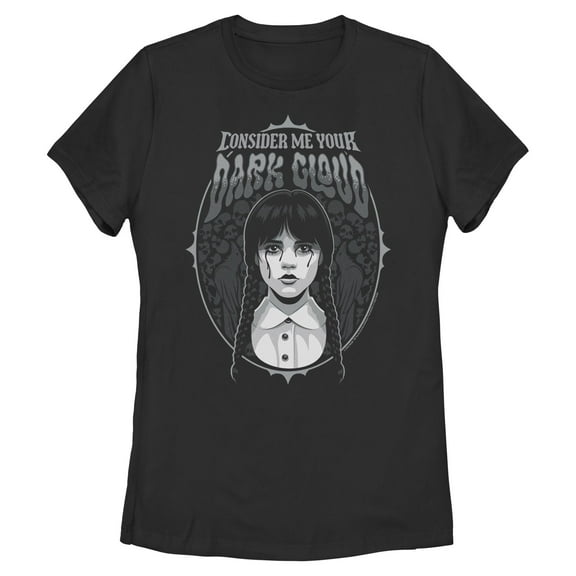 Womens Wednesday Consider Me Your Dark Cloud T Shirt