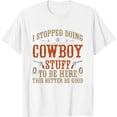 thumbnail image 1 of Womens Western Cowboy Country Enthusiast Rodeo Bull Riding Funny T-Shirt White Medium, 1 of 5